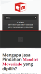 Mobile Screenshot of mandirimoverindo.com